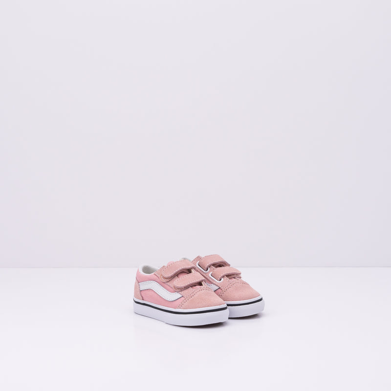 ZAPATILLA - VANS - OLD SKOOL V POWDER PINK TRUE WHITE VN000D3Y9AL1