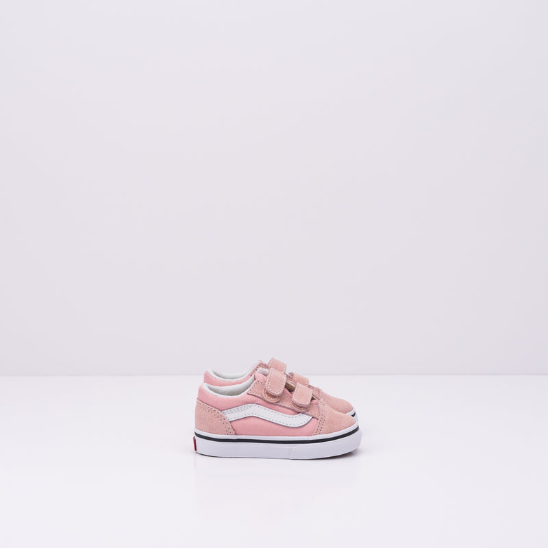 ZAPATILLA - VANS - OLD SKOOL V POWDER PINK TRUE WHITE VN000D3Y9AL1