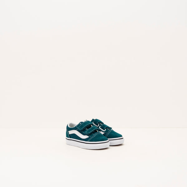 ZAPATILLA - VANS - OLD SKOOL V COLOR THEORY DEEP TEAL VN0A4VJJ60Q1