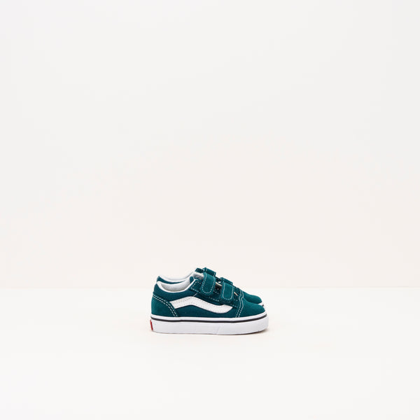 ZAPATILLA - VANS - OLD SKOOL V COLOR THEORY DEEP TEAL VN0A4VJJ60Q1