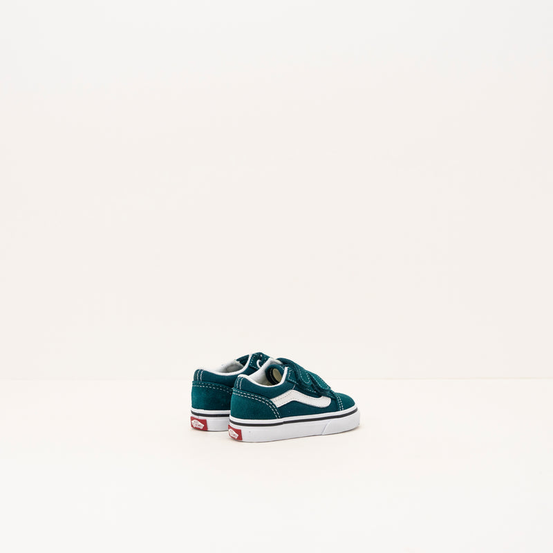 ZAPATILLA - VANS - OLD SKOOL V COLOR THEORY DEEP TEAL VN0A4VJJ60Q1