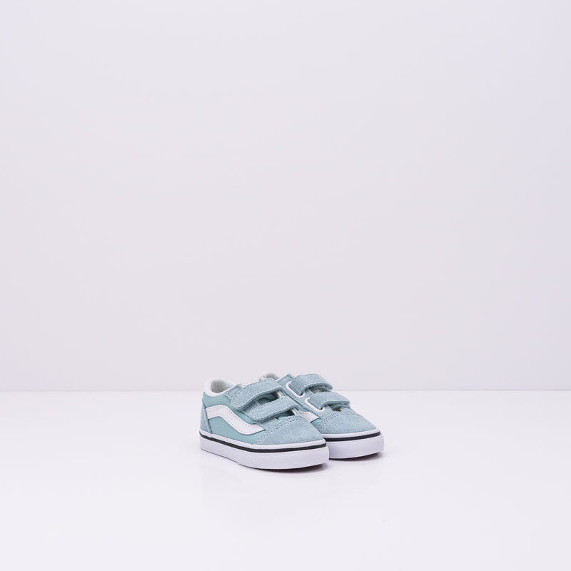 VANS - SNEAKER - OLD SKOOL V COLOR THEORY CANAL BLUE  VN0A4VJJH7O1