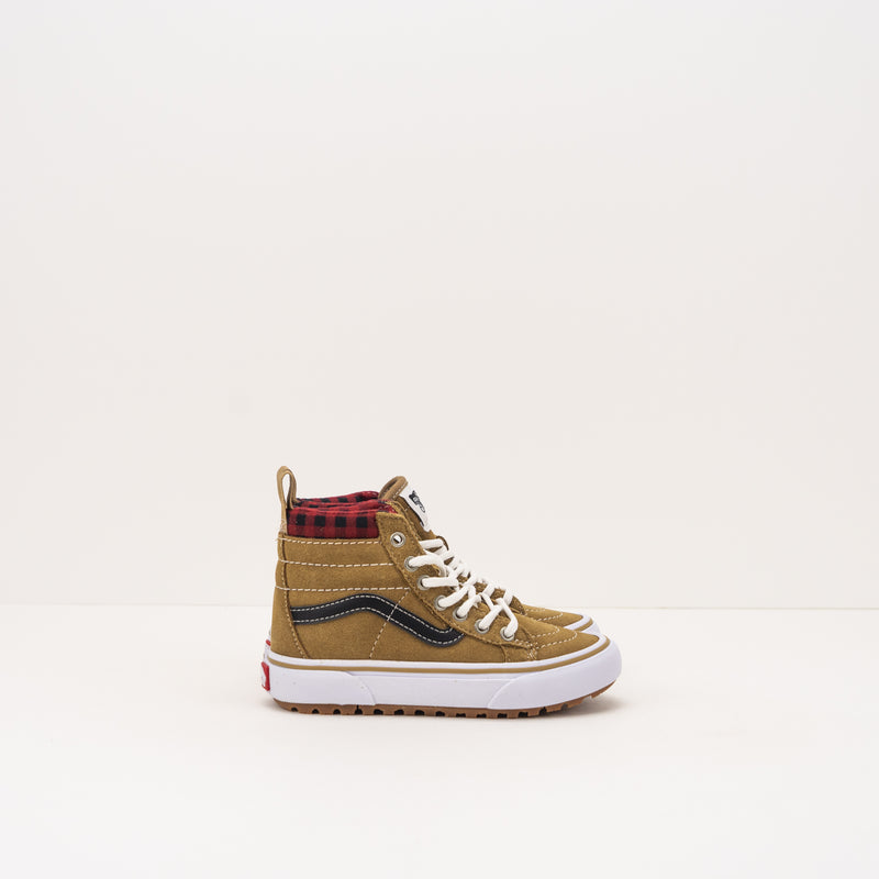 BOTIN - VANS - SK8 HI MTE-1 PLAID BROWN/BLACK VN0A5HZ5Y491