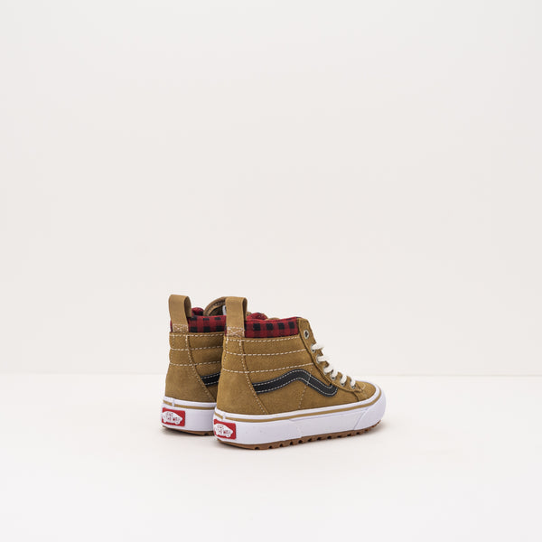 BOTIN - VANS - SK8 HI MTE-1 PLAID BROWN/BLACK VN0A5HZ5Y491