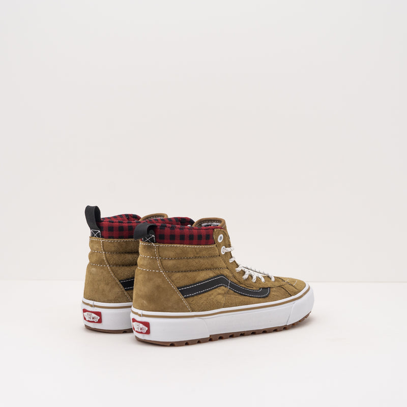 ZAPATILLA - VANS - SK8 HI MTE-1 PLAID BROWN/BLACK VN0A5HZYY491