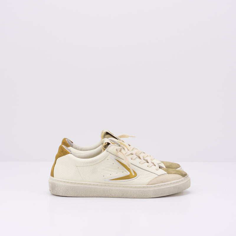 VALSPORT - SNEAKER - OLLIE GOOFY BIANCO ORO VOR2276U