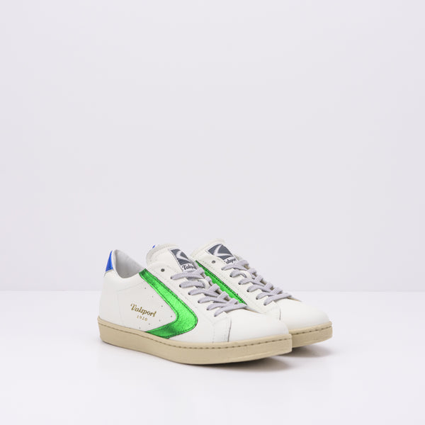 VALSPORT - SNEAKER - TOURNAMENT MIX BIANCO VERDE FAGGIO