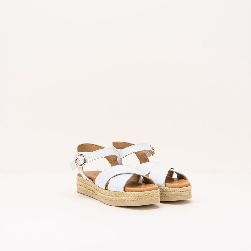 SANDAL - SEIALE - FRAUTA WHITE WEDGE