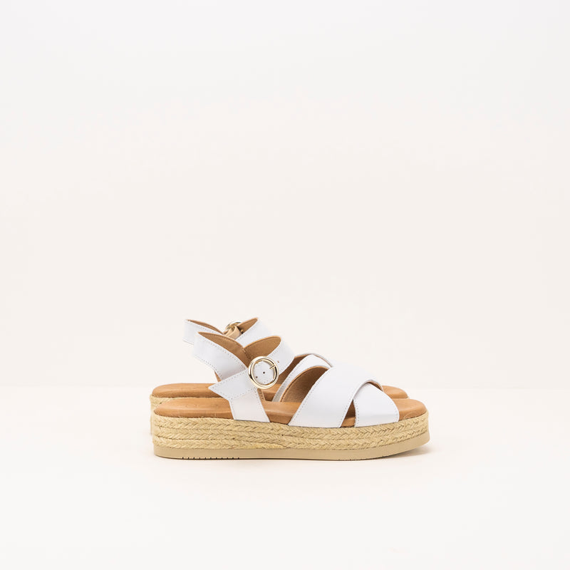 SANDAL - SEIALE - FRAUTA WHITE WEDGE