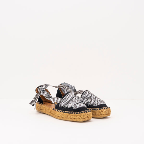 ESPADRILLES - SEIALE - LINO BLACK 