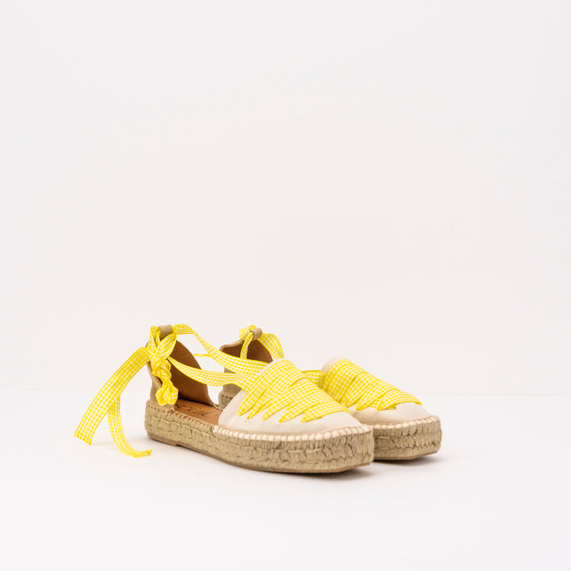 ESPADRILLES - SEIALE - LINO YELLOW 