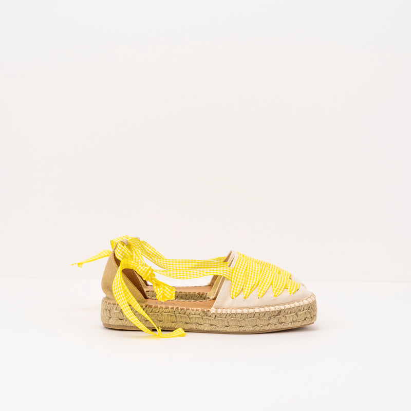 ESPADRILLES - SEIALE - LINO YELLOW 