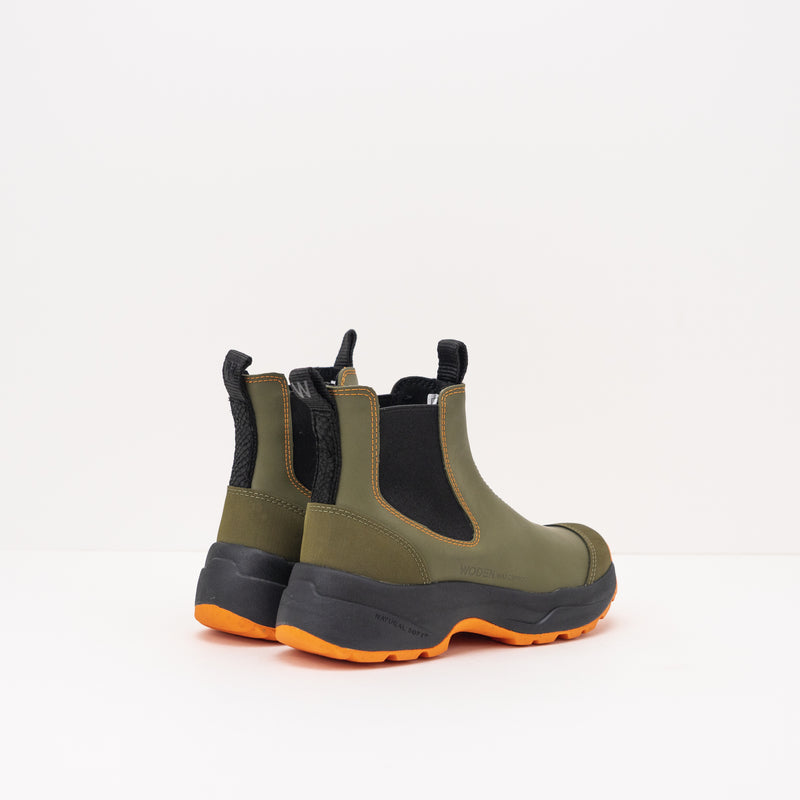 WODEN - ANKLE BOOT - WL957 SIRI WATERPROOF DARK OLIVE