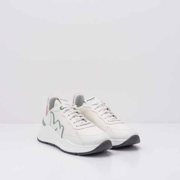 ZAPATILLA - WOMSH - VEGAN WAVE WHITE MINT