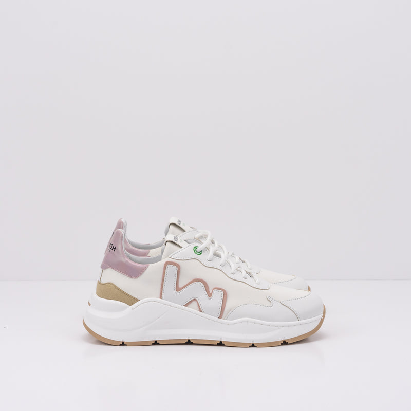 WOMSH - SNEAKER - VEGAN WAVE WHITE NATURE