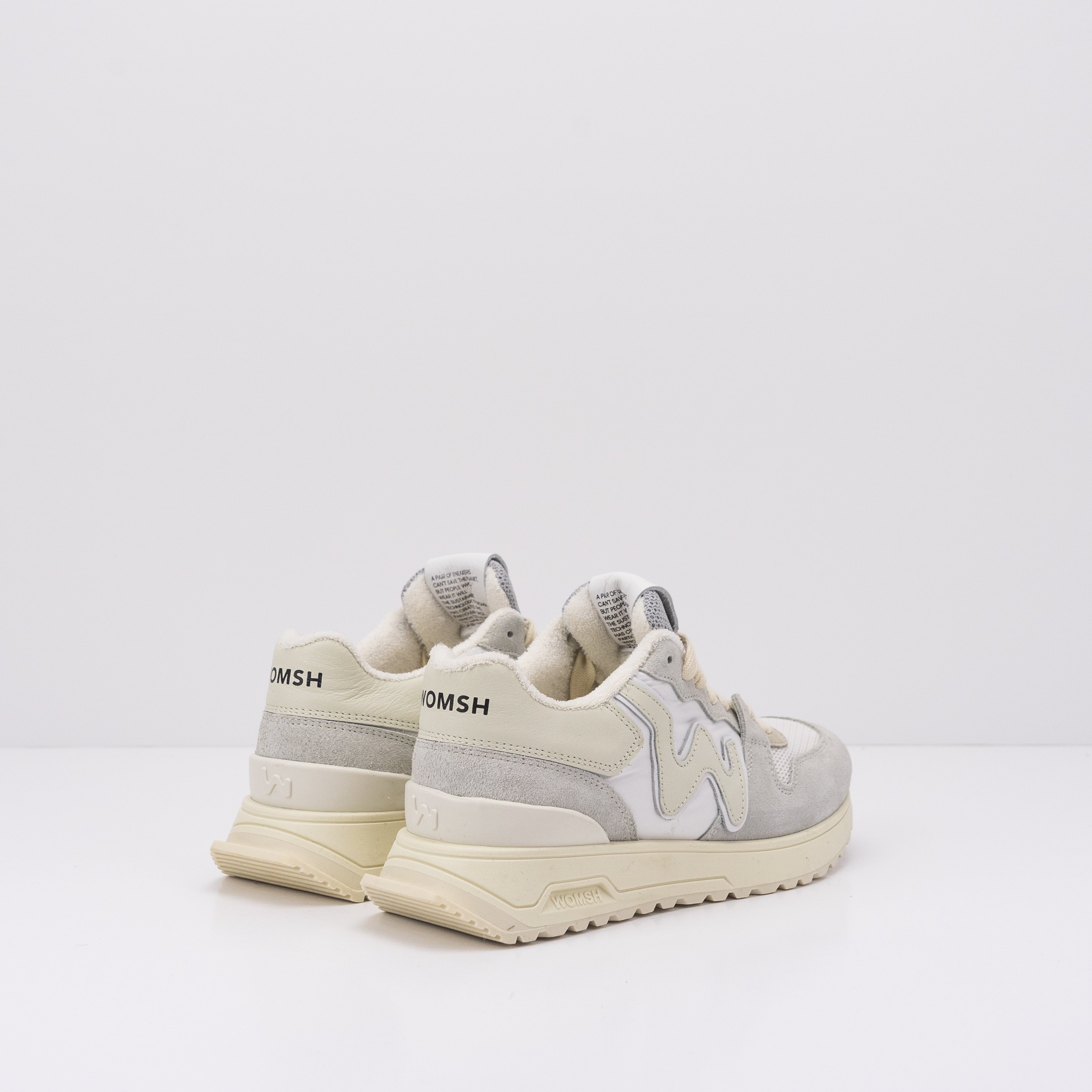 WOMSH WOMEN'S SNEAKERS WISE WHITE | MOKSIN â Moksin