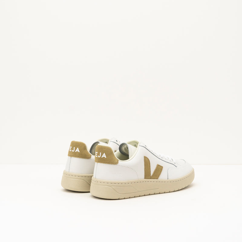 ZAPATILLA - VEJA - V-12 LEATHER EXTRA WHITE DUNE