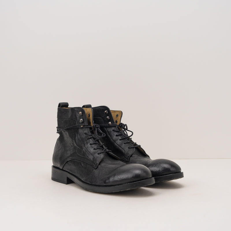 HUDSON - BOOT - YEW LEATHER BLACK