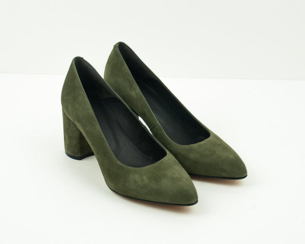 SEIALE - COURT SHOES - ABABORO GREEN
