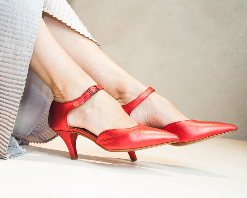 ZAPATO - SEIALE - ABADA ROJO