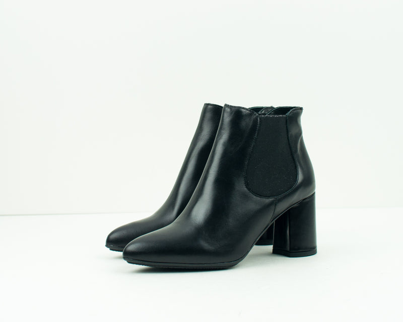 SEIALE - HIGH HEEL ANKLE BOOTS - ABRIL BLACK