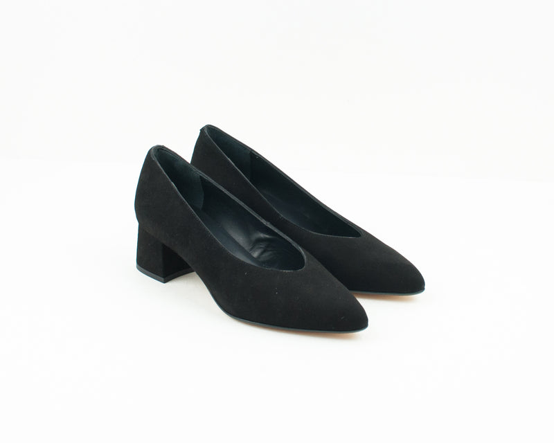 SEIALE - MID HEEL SHOES - ALFAR BLACK