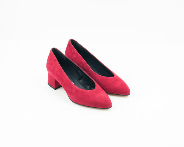 SEIALE - MID HEEL SHOES - ALFAR RED