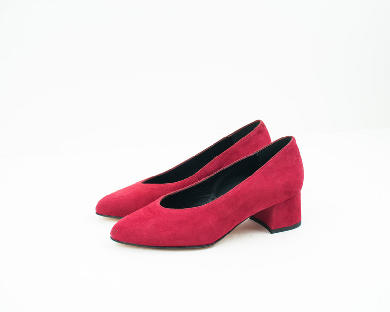 SEIALE - MID HEEL SHOES - ALFAR RED