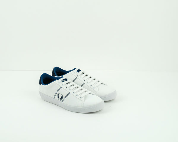 FRED PERRY - SNEAKERS - B2 303 TENNIS SHOE 2 CANVAS SNOW WHITE