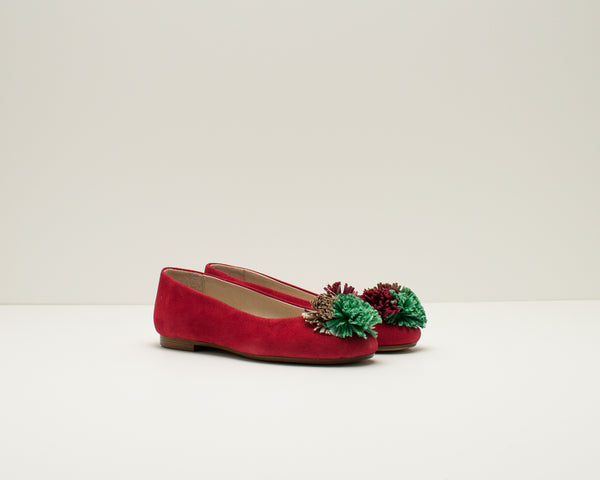 SEIALE - BALLET PUMPS - BACELO RED