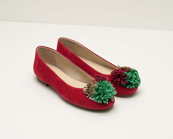 SEIALE - BALLET PUMPS - BACELO RED