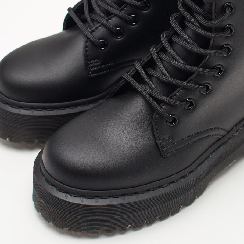 BOTA - DR. MARTENS - JADON II 8-EYE VEGANA BLACK 25310 001