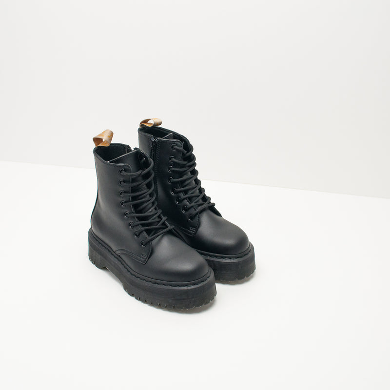 Doc Martens Schwarze Boots Vegan MARTENS JADON II MONO BLACK