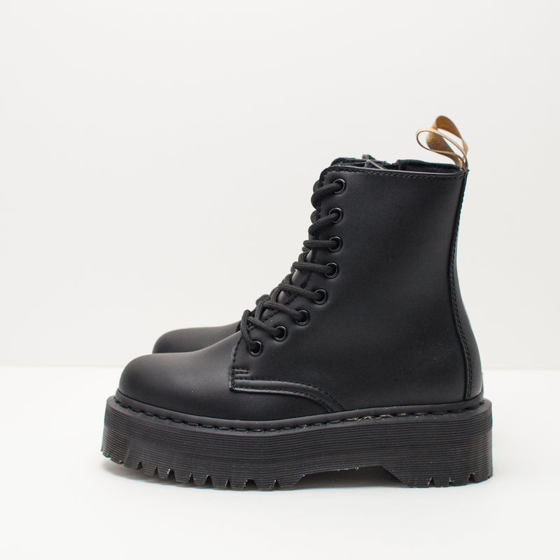 BOTA - DR. MARTENS - JADON II 8-EYE VEGANA BLACK 25310 001