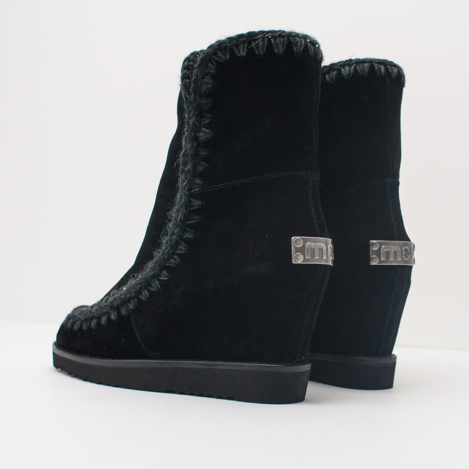 HOT Botas Altas Botas Mou Negras Botas Mou Negras Botas Pelo