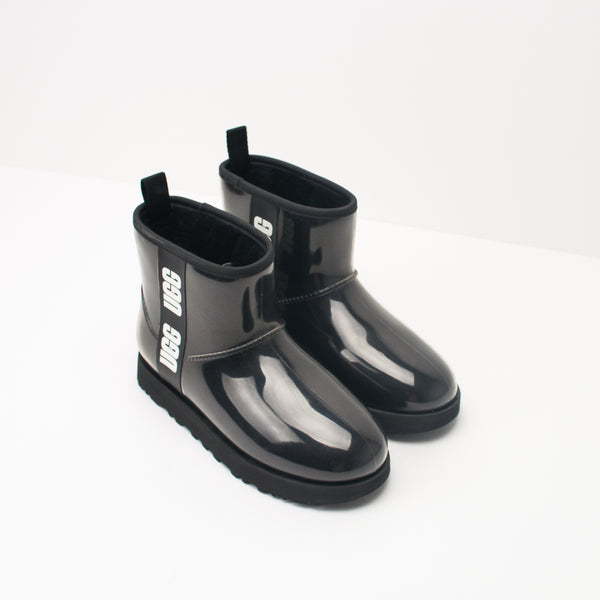 BOTA - UGG -1113190 W CLASSIC CLEAR MINI NEGRA