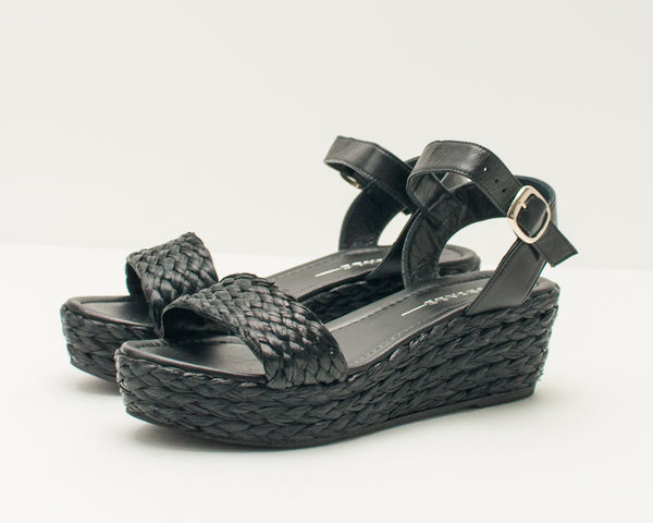 SEIALE -SANDALS - CAINZO BLACK