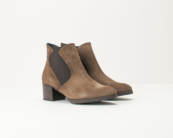 SEIALE - MID HEEL BOOTIES - COIA TAUPE