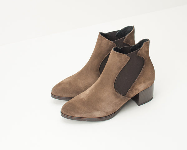 SEIALE - MID HEEL BOOTIES - COIA TAUPE
