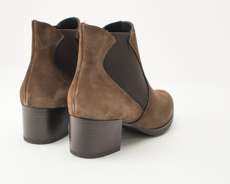 SEIALE - MID HEEL BOOTIES - COIA TAUPE