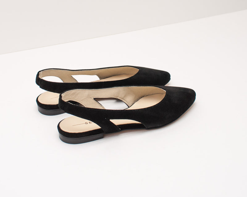 SEIALE - BALLET PUMPS - CORA BLACK