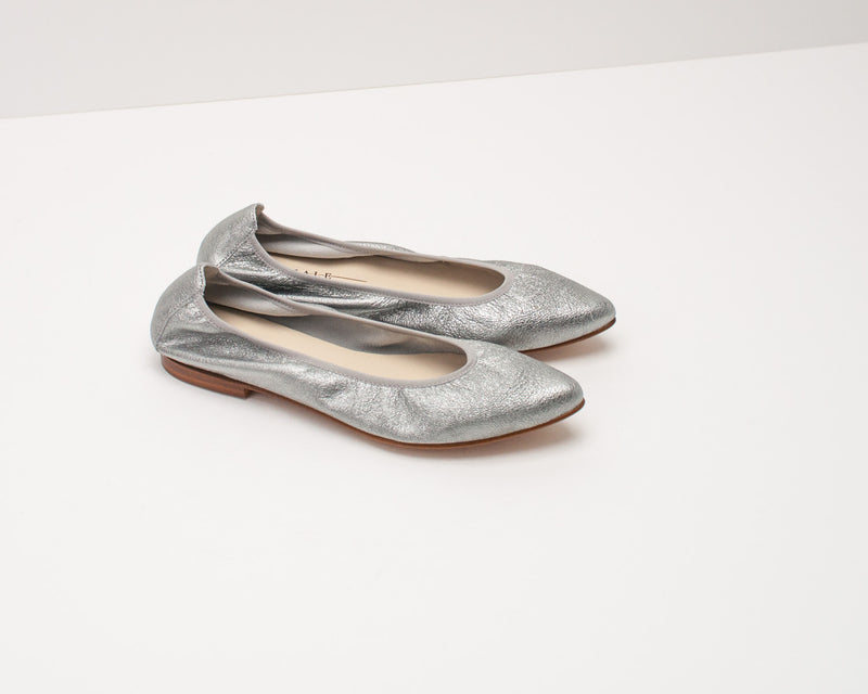 SEIALE - BALLETS PUMPS - COROZA SILVER