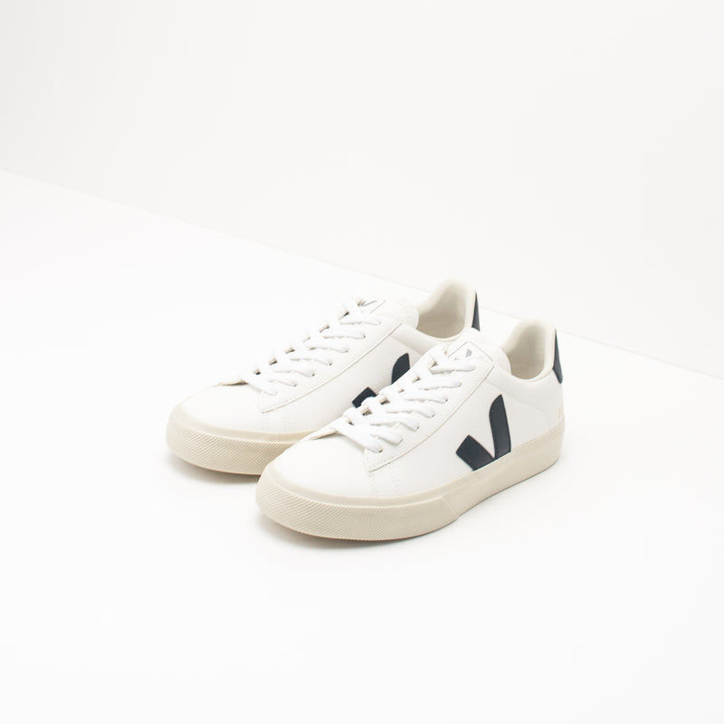 VEJA - SNEAKERS - CP051537 CAMPO CHROMEFREE EXTRA WHITE BLACK