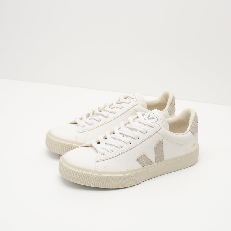 SNEAKERS - VEJA - CAMPO EXTRA WHITE NATURAL SUEDE CP052429