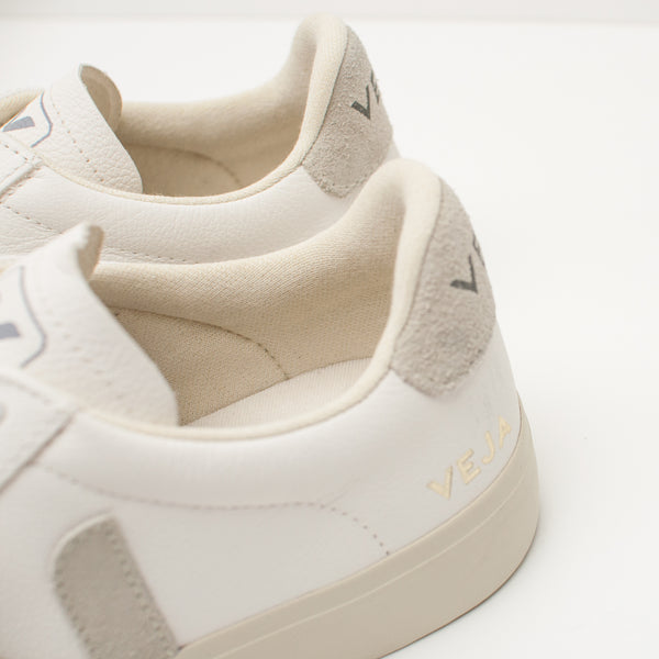 SNEAKERS - VEJA - CAMPO EXTRA WHITE NATURAL SUEDE CP052429