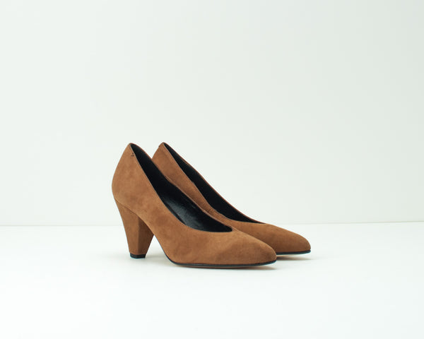 SEIALE - MID HEEL SHOES - CRISTA CAMEL