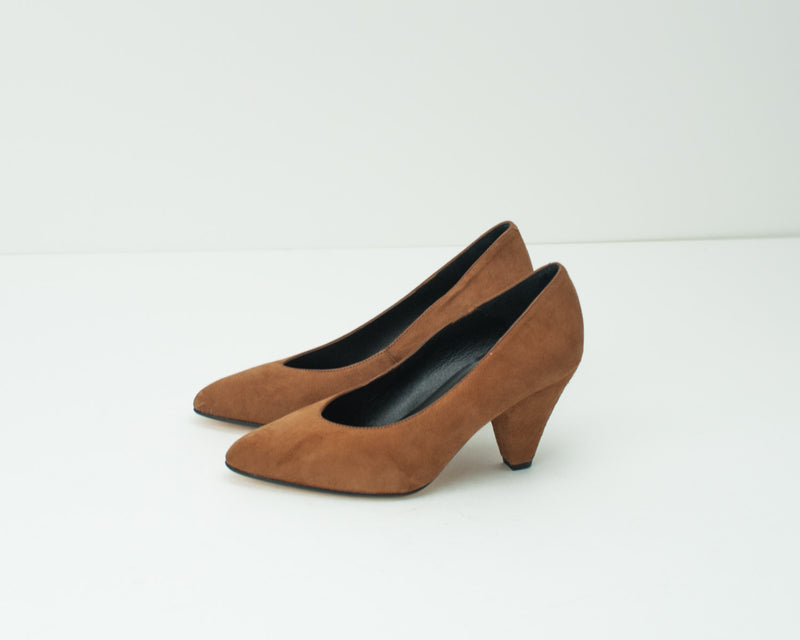 SEIALE - MID HEEL SHOES - CRISTA CAMEL