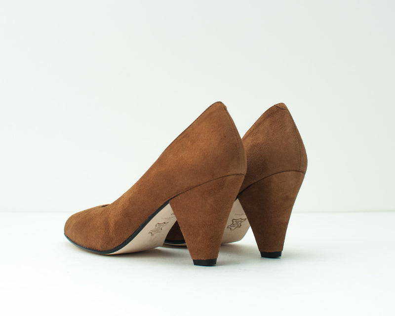 SEIALE - MID HEEL SHOES - CRISTA CAMEL