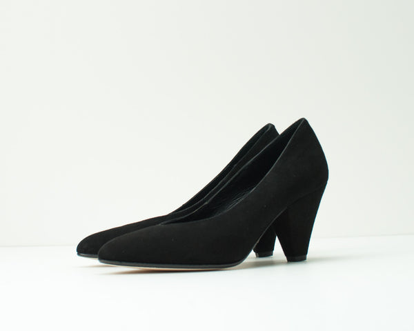 SEIALE - MID HEEL SHOES - CRISTA BLACK