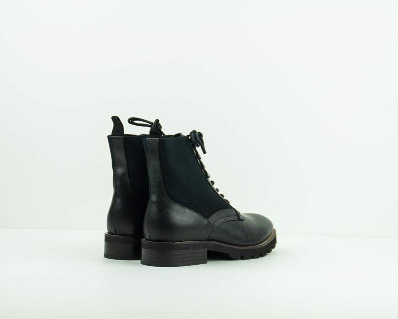 HUDSON - PLAIN TOE LACE UP BOOT - ELMORE